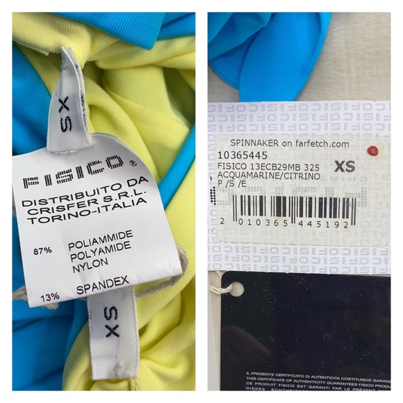 FISICO by CRISTINA FERRARI Reversible Bikini NWT - Picture 12 of 14
